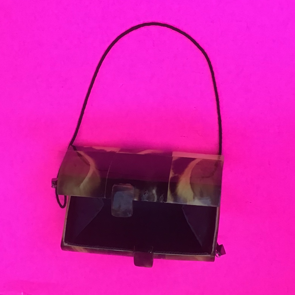 Vintage Tortoise Shell Vintage Bag